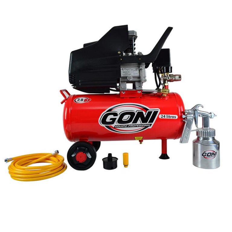 Compresor de aire 2.0HP de 24 lts GONI 920P COMHET